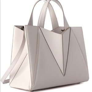 BRAND NEW Cushnie Et Ochs Off White Large Satchel